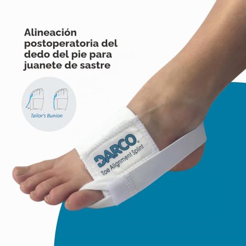 Férula de alineación para pies Darco corrector de postura ajustable 7