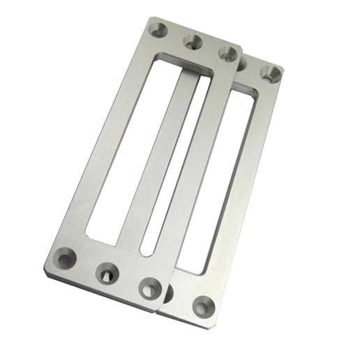 TOWARDSNAN Marco de refrigeración de aluminio apilable para discos duros de 6,3 cm, organización multicapa con accesorios de montaje, soporte de expansión de almacenamiento de múltiples capas para