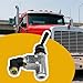 Big Rig Air Toggle Switch Pneumatic Control Valve for Peterbilt Trucks Replaces BA14500 Heavy Duty Air Valve Compatible with Kenworth Freightliner Semi Trucks