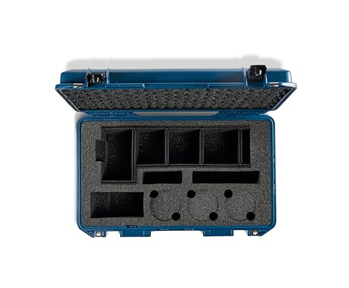 Image of Pelican Air 1535 Air Case - Universal Custom Foam DSLR Camera Case for Camera Body and Accessories (Indigo)