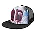 Produktbild Fondsilver Space Lama Regenbogen Pflanzen Baumwolle Snapback Baseballkappe für Männer Frauen Flat Bill Hat Verstellbare Trucker Hats Mesh Plain Sun Caps Jungen Mädchen