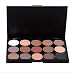 Brand New Fashion 15 Earth Color Matte Pigment Glitter Eyeshadow Palette Cosmetic Makeup Set Nude Eye Shadow palettes