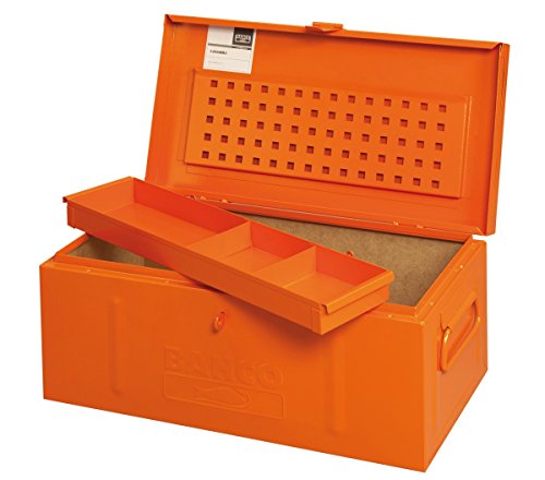 Bahco 1496MB3 coffre de chantier métallique robuste dimensions 690x360x310 mm - 2