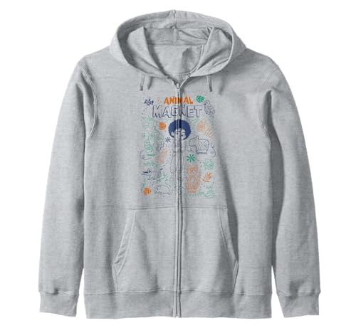 Sweat Disney Encanto Antonio zippé confortable pour peaux sensibles d'enfants