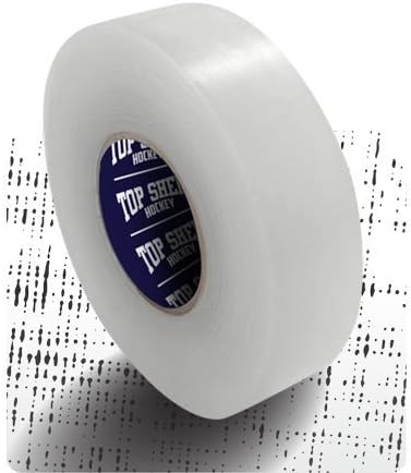 Hockey Clear Shin Pad Tape 1"x 25yrds Bulk Top Shelf Hockey 3 Rolls