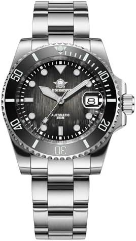 ADDIESDIVE Automatic Dive Watches for Men Sapphire Crystal 200 M Waterproof 41 MM 3D Dial Ceramic Bezel Stainless Steel