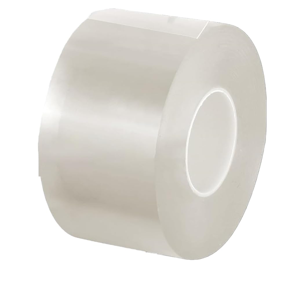 Ijsdnvjndx As Shown 1Pc Transparent Window Weather Sealing Tape - 5Cmx10m, Airtight Insulation Tape That Blocks Drafts, No Residue Adhesive