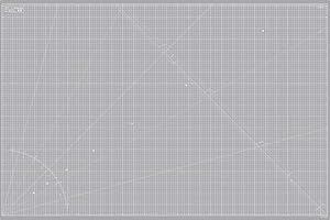 Elan Schneidematte 100x150 Grau