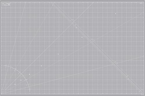 Elan Base de Corte 150x100 CM Autocicatrizante Gris, Tabla de Corte, Tabla Cortar Costura, Base de Corte, Protector Mesa Manualidades de 5 Capas