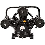  DCRAFT  Cabezal de compresión sin revestimiento  3 cilindros de fundición  Con polea  Para motor de 3 kW  Caudal 360 L/min