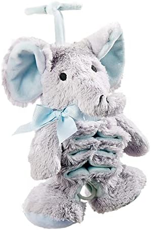 Lil' Llama Baby Musical Pull Toy - Infant Baby Elephant Musical Toy for Crib or Playpen Plays Brahms Lullaby - Entertain Baby with Music – Pull-Down Musical Toy - Soft Pull String Musical Toy