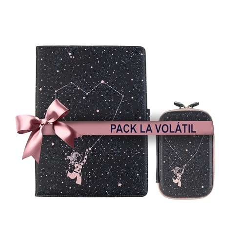 WONDEE Pack Regalo Original, La Volatil Funda Universal iPad y Tablet 9.7-10.2' + Estuche Rígido...
