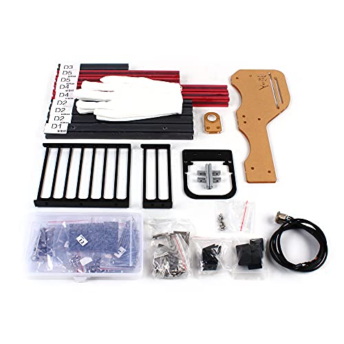 Chasis abierto para placa base PC, marco metálico DIY autoensamblable (17x17 cm), soporte vertical para refrigeración por aire o líquido, compatible con ITX, Micro-ATX y ATX, disipación térmica para overclocking (rojo) miniatura 3
