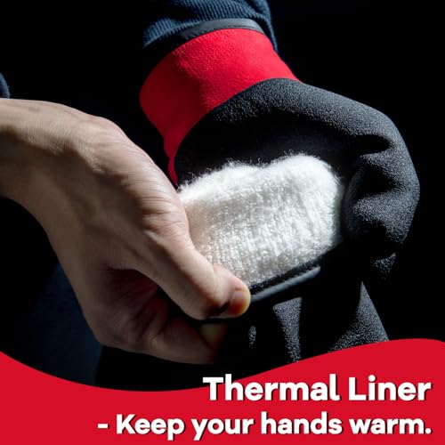 KAYGO-Waterproof-Thermal-Work-Gloves-for-Men-and-Women-Full-Hand-Latex-Coated-Acrylic-Insulated-Liner-for-Freezer-Cold-Weather-Fine-Crinkle-GripKG140W-RedLarge