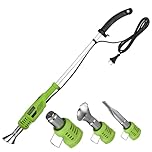 Hardys 2-in-1 Electric Weed Killer Burner Wand - Extra Strong Weeding Remover Tool for Patio, Garden, Driveway - Pet Friendly Non-Toxic Weed Sweeper & BBQ Lighter - 2000W