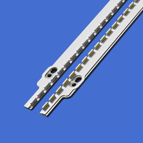 Tira de LED con 76LEDs laterales para Samsung UA55ES6100J panel 2012SVS55 brillo uniforme 6