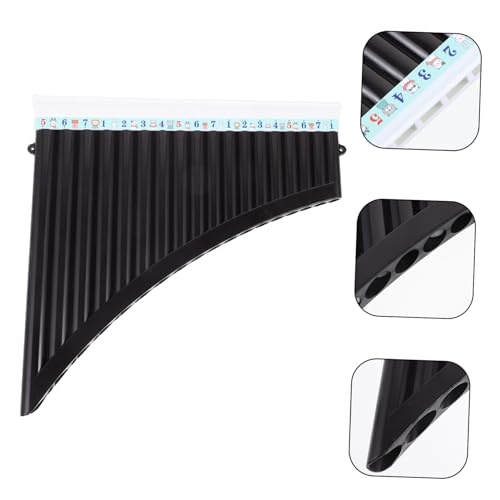 JOINPAYA 18-Pfeifen Panflöte in C-Dur – Tragbares Musikinstrument Für Anfänger Und Fortgeschrittene Ideal Für Musikunterricht Und Kreative Entfaltung