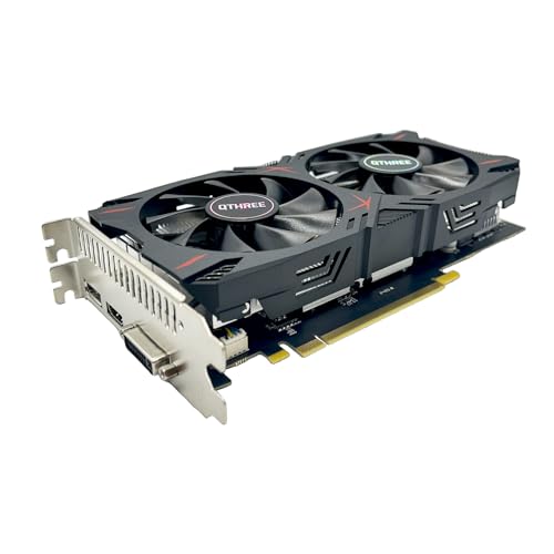 QTHREE Geforce GTX 960 4GB Graphics Card, GDDR5 128-bit, DP, HDMI, DVI, Video Card for PC, Computer GPU, PCI Express x16 by QTHREE - Used condition - US$87.74