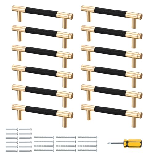 uxcell Lrlbgnh 12pbN MUMŨLrlbg A~jEhbT[p HIp 5C` 3-3/4C` (96mm) ̒ ubN
