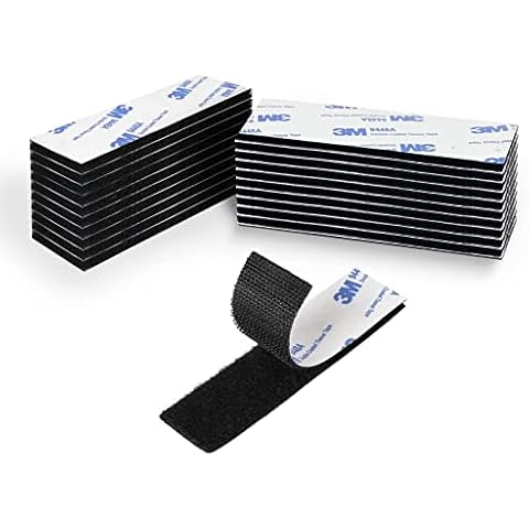 Cinta adhesiva de velcro 3M de alta resistencia - 2,5 x 10 cm 12 pares Cover