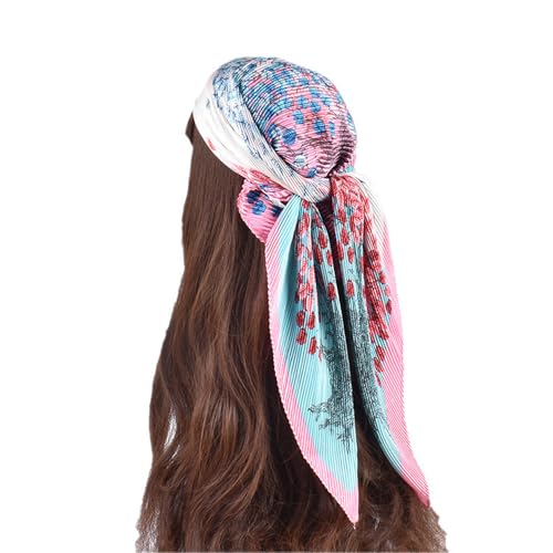 Fashionable square headscarf, unisex, versatile, suitable for all occasions, best gift for Mother's Day4