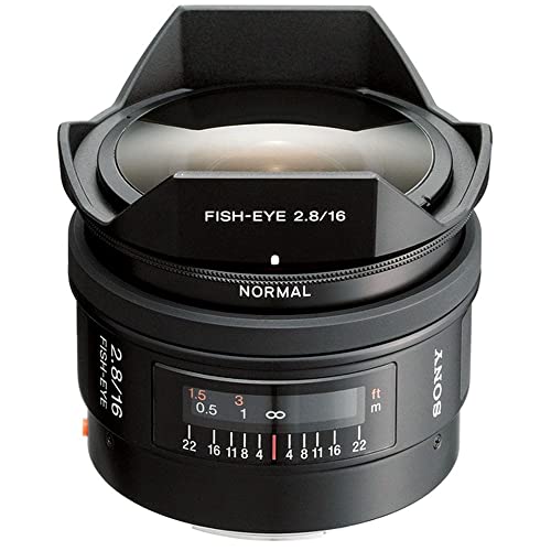 Sony SAL16F28 A Mount - Full Frame 16mm F2.8 Fisheye Prime Lens