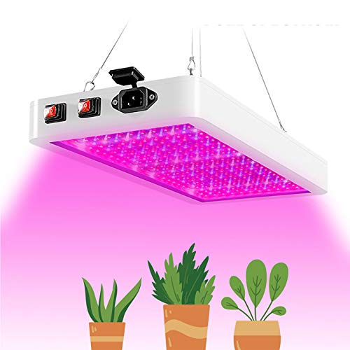 Preisvergleich Produktbild 3000W LED-Pflanzenwachstumslicht, Doppelschalter-Vollspektrum-Pflanzenl... wasserdichte Wachstumslampe für Zimmerpflanzen Gemüse und Blume