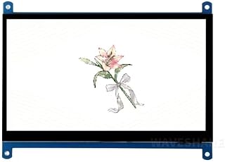 7inch Capacitive Touch Screen LCD (C) Compatible with Raspberry Pi 4B / 3B+ / 3A+ /Zero 2 W 1024×600 Resolution HDMI Display Interface IPS Panel Low Power