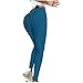 Produktbild Leggings Damen Schwarz Yogahose High Waist Sportleggins Lang Tights Honeycomb Gym Sporthose Anti Cellulite Sexy Booty Push Up Trainingshose Hotpants Pure Farbe Sport Fitness mit Bauchkontrolle