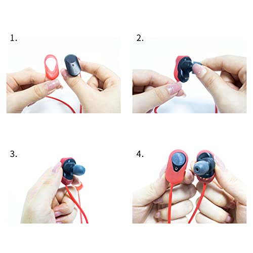 紛失防止ストラップ WF-1000XM3 イヤホンソフトシリコーン文字列スポーツストラップぶら下げネックロープコード