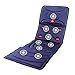 Produktbild LJ Ganzkörper-Massage-Massage-Matte, Hyperthermie-Massagegerät, 9 Massagemotoren, 8 Modi, blau