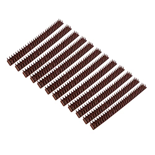 JOINPAYA Antipalomas y Antigatos De Plástico para Tejados y Cercas, 12 Piezas, Barrera Visual para Exteriores, Protección contra Aves y Animales No Deseados