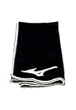 Mizuno Microfiber Cart Towel, Black Large
