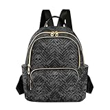 NCRJCZQL Goths Skull Quilted Backpack Purse for Women Fashion Small Backpack Shoulder Bag Travel Casual Daypack S