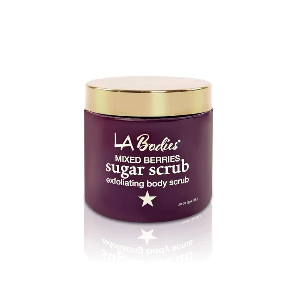 LA Bodies Sugar Scrub Exfoliating with Mix Berry and Other