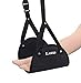 Foot Hammock - Airplane Footrest - Portable Airplane Travel Accessories Legrest Sling Comfy Hanger Airplane Feet with Memory Foam for Flight Bus Train Office - Prevents Swelling & Stiffness