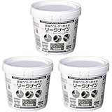 アサヒペン(Asahipen) 超強力ウレタン防水材 リークナイン 800g 透明 水性 1液タイプ 防水 撥水 雨漏り 水漏れ補修 ひび割れ補修 日本製 (× 3)