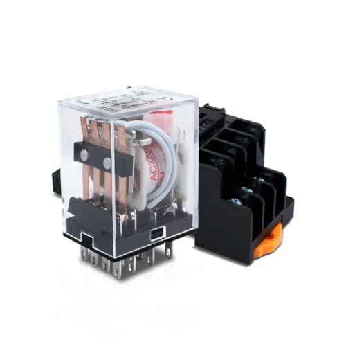 Innfeeltech 1pcs AC 220V relè di potenza elettromagnetica con, 14