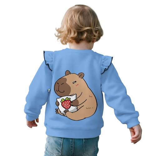 ZFRXIGN Graphic Crewneck Sweatshirt for Kids 1-8 Years Long Sleeve Hiking Shirt for Casual Wear2