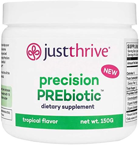 Just Thrive: Precision PREbiotic - Gastrointestinal, Cardiovascular and Immune Support - 30-Day Supply - Supports Probiotic Diversity for Optimal Digestive and Gut Health - Vegetarian, Paleo and Keto