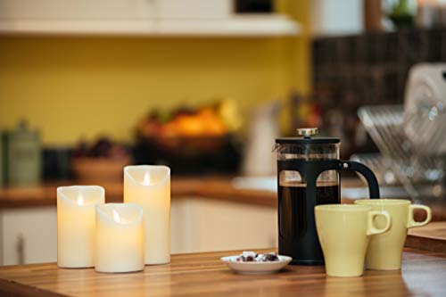 image for Luminicious FLAMELESS CANDLES BATTERY OPERATED LED Flickering Flame wi