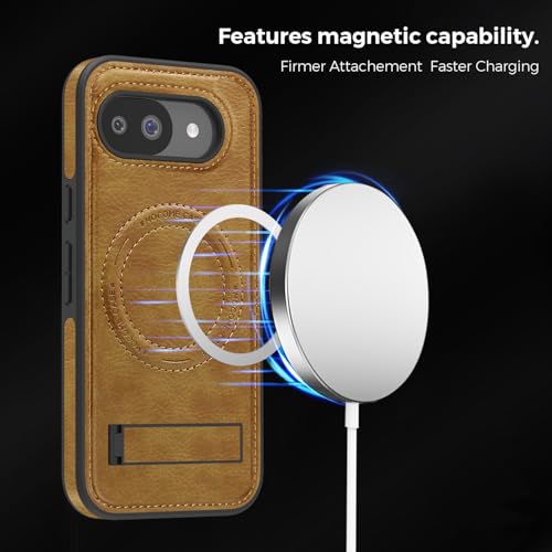 Lunivop for Google Pixel 10a Case 6.3 '' 2025 PU Leather Brown by Lunivop - Used condition - Image 7