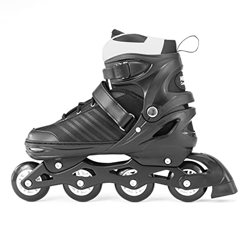 Patins Inline Roller Semi Profissional Conect - Mega Compras (31 ao 34 Branco)