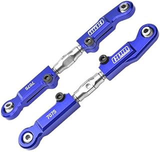 Team Corally 1/10 Sketer XL4S C-00191 Upgrade Parts Aluminum 7075-T6 + Stainless Steel Rear Camber Links - Blue