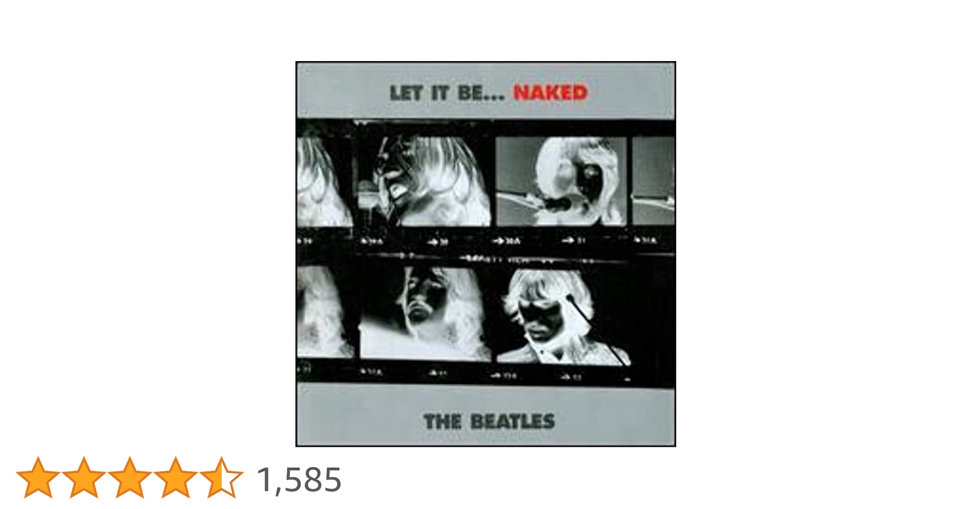 【国内盤、美品】LET IT BE... NAKED / The Beatles Amazon.co.jp: Let It Benaked: ミュージック