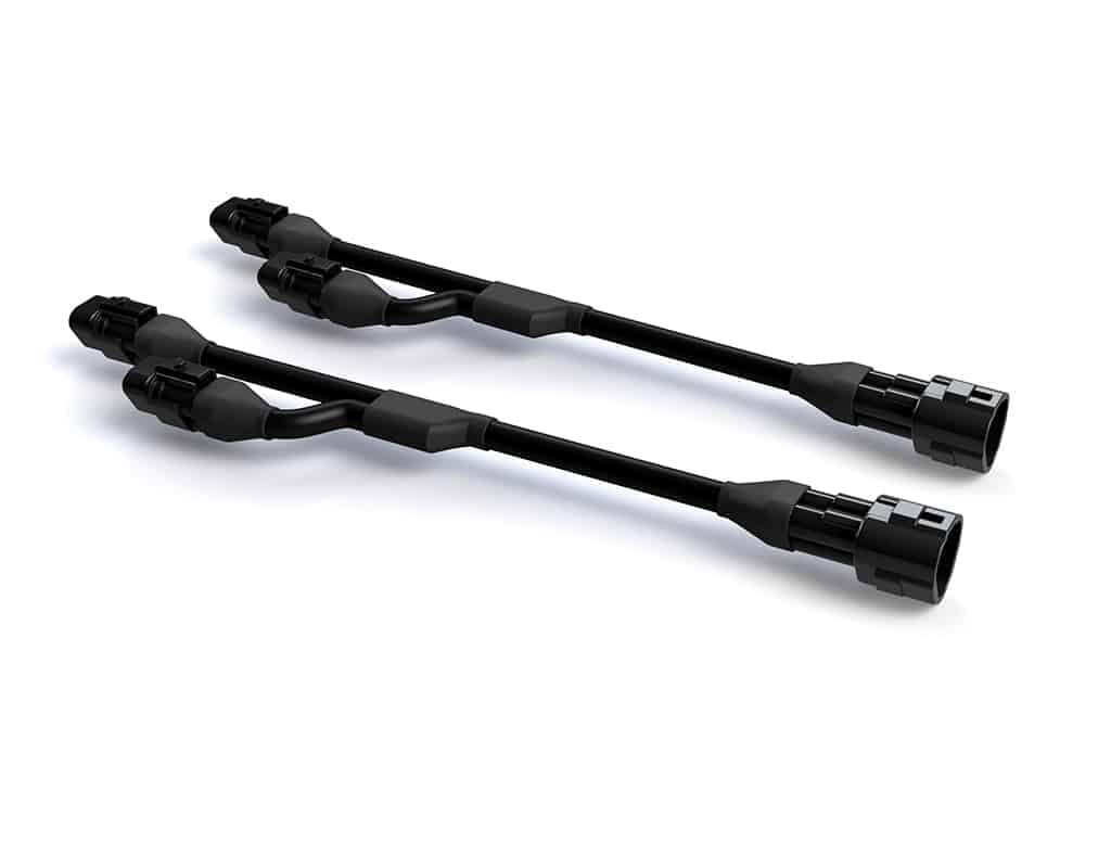 DENALI Driving Light Extension Cable with Y-splitter - 6.5 inches