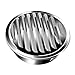 Practical Sturdy Stainless Steel Round Wall Vent With Fine Designs For Efficient Air Flowing In Garages Daily Use