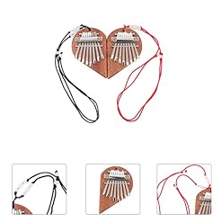 BIENKA 2 pièces Kalimba Huit Touches Pouce Piano Portable Bois Doigt Piano Pouce Piano Instrument for Enfants et… - Les Beatles, Paul McCartney, John Lennon, RIngo Starr, George Harrison BIENKA 2 pièces Kalimba Huit Touches Pouce Piano Portable Bois Doigt Piano Pouce Piano Instrument for Enfants et… – Image 4