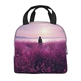 Zoom IMG-2 tnnutp borsa portapranzo viola per