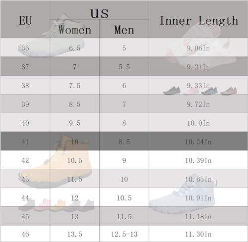 Hiking Footwear Barefoot Womens,Pro-Healthy&Non-Slip Barefoot Water Shoes for Women Men,Wide Toe Barefoot Running Hiking Shoes Boots Sneakers Unisex